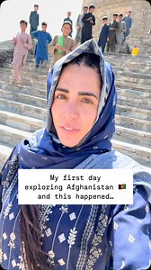First day in Kabul. While exploring I was constantly fixing my hijab. It was my first time outdoors and I didn’t have any experience with the hijab and I was uncomfortable about it, but the kids didn’t care. They followed me with laughter, curiosity, and zero hesitation. Later, a group of young men preparing dinner invited me to share a traditional drink called Doogh. This savory, refreshing beverage is made with yogurt, water, cucumber, salt, and mint. A simple yet profound gesture of Afghan ho