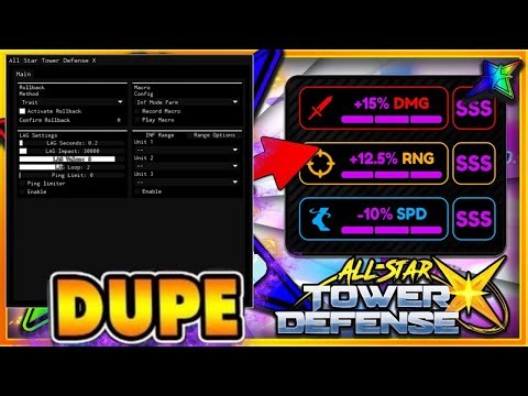 [UPD 3] ASTD X Script GUI HACK & SCRIPT | DUPE & ROLLBACK, MACRO AUTOFARM LAG SCRIPT NEW & MORE