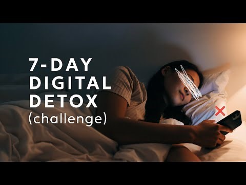 A Simple 7-Day Plan to Disconnect from Screens