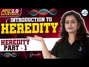 Heredity Part I || Introduction to Heredity || Class 10 Biology || LIVE || ‪@InfinityLearn_910‬​