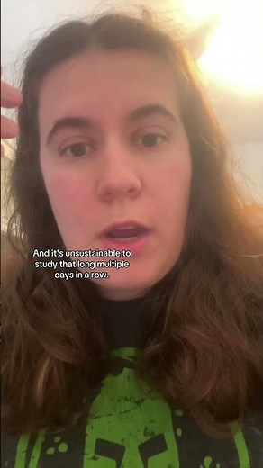 Over studying is a thing! Make sure to be realistic with how long you study each day! #NPTE