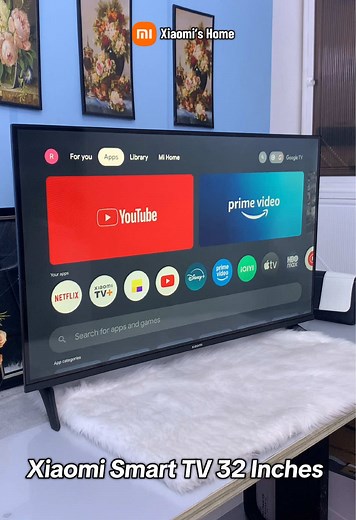 Xiaomi Smart TV 32 Inch: High-Quality Google TV Experience