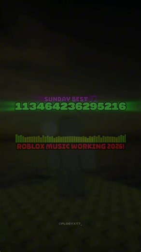 SUNDAY BEST – ID do song funcionando no Roblox em 2026! #id #song #robloxid #robloxfyp #robloxedit
