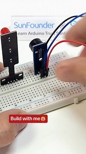 Trash Can That Opens Slowly & Closes Fast 💨 | Arduino DIY#Arduino #SmartTrashCan #DIYElectronics #HomeAutomation #STEMProjects | SunFounder Makerspace