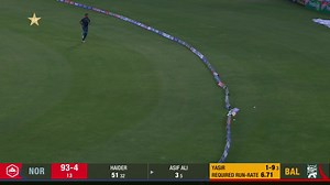 Asif Ali was at his absolute best with the bat today, the right-hander's 43 off 20 balls (four sixes, three fours) sealed a comfortable six-wicket win for Northern. #BALvNOR Scorecard: https://www.pcb.com.pk/national-t20-202122/match/33434.html #NationalT20Cup | #KhelTouHoRahaHai | Pakistan Cricket Team