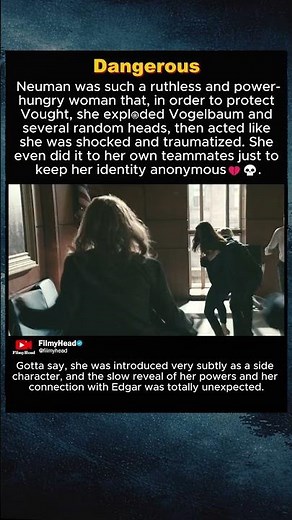 In The Boys S2, Neuman was True Evil💀.