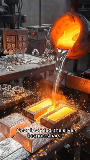 Do you know how silver is made 🥈