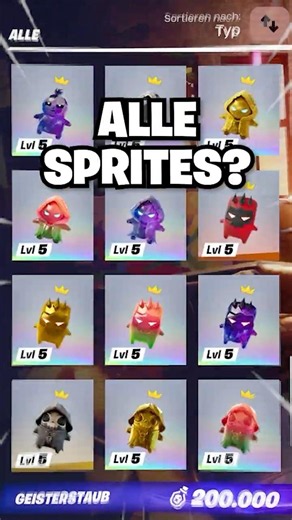 STILL haven't got all the Sprites?🤣 [Fortnite]