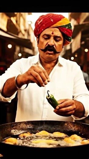 Mirchi Vada | Kaise Bana Street King #RajasthaniFood #MirchiVada