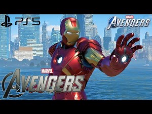 Marvel's Avengers - NEW MCU Iron Man Mark 7 Suit Gameplay 4K 60FPS (PlayStation 5)