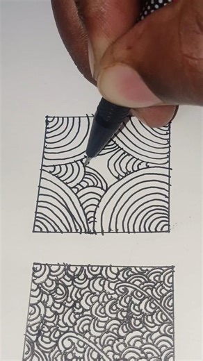Zentangle pattern #007
