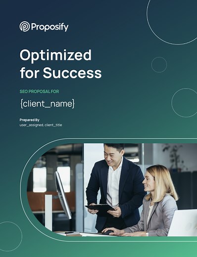 SEO Proposal Template To Close Deals | Proposify