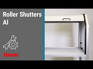 How are aluminium roller shutters from item built for industrial applications? Instructions