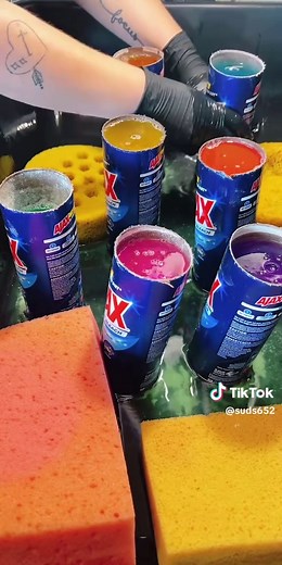 Sponge Squeezing ASMR (No Sounds) — CleanTok Live Highlights