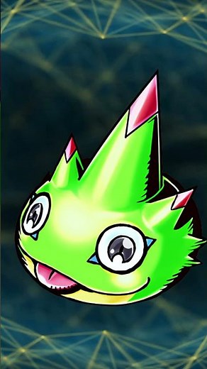 Kekomon el BEBÉ de GEKKOMON #digimon #short #shorts