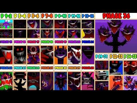 Incredibox Sprunki Mix All Phases: Phase 1-36 - NEW UPDATE | NEW MOD!