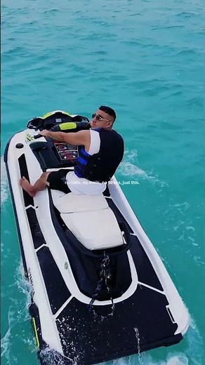 riding jet skis in San Pedro Belize #belize