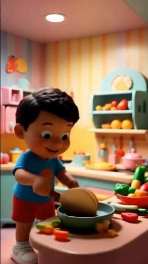 Tiny Chef Adventures: Pretend Cooking Fun in a Kid-Sized Kitchen!