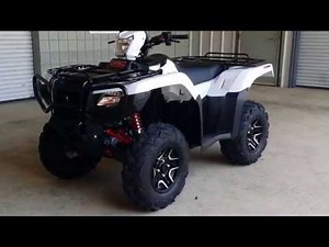 2016 Honda Foreman Rubicon 500 DELUXE DCT / EPS ATV - WALK AROUND VIDEO : TRX500FA7G