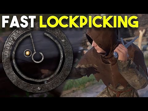 Level Up LOCKPICKING FAST - Kingdom Come Deliverance TUTORIAL