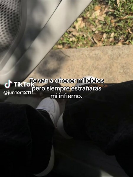 Te van a ofrecer mil cielos pero extrañarás mi infierno