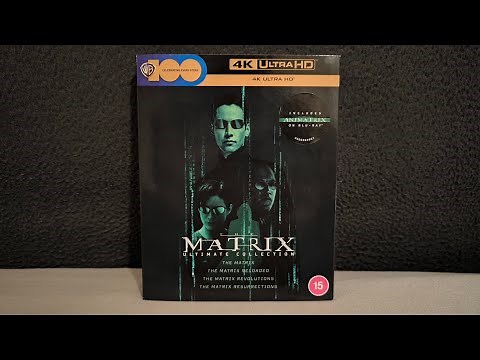 Unboxing: The Matrix Ultimate Collection (4K UHD + The Animatrix Blu-ray)