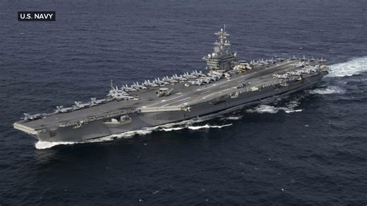 US fighter jet shoots down Iranian drone approaching US aircraft carrier