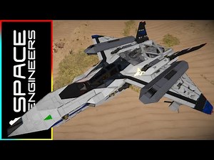 The BX-22A Fighter! - Space Engineers