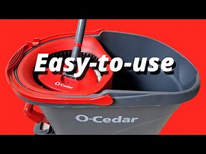 How to use the original O'cedar spin mop