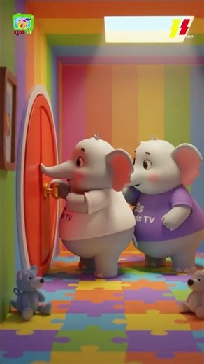 Do Mota Hathi 🐘- Kids Shorts #kidsshorts #kidsentertainment #kidslearning #shorts