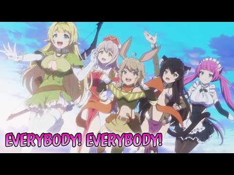 『Lyrics AMV』 Isekai Maou S2 OP Full 【EVERYBODY EVERYBODY! - Yuu Serizawa】 ft. ‪@FranciLyFlv‬