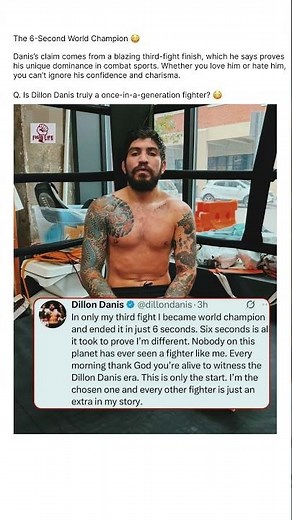 Dillon Danis Claims HE’S the Chosen One! 😱 6-Second World Champion