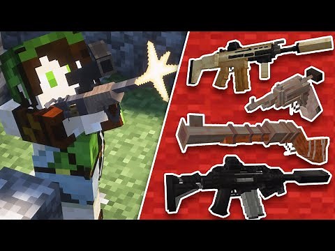El mod de armas de fuego DEFINITIVO para Minecraft (Survival) | Just Enough Guns 1.20.1