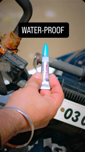 Tiger Koul on Instagram: "Ride hard. Repair smarter. With Fevikwik Advanced, every crack becomes a comeback. Built For The Ride Pani Mein Bhi Judha Rahe Try Fevikwik Advanced for your next repair. Available on Blinkit & Zepto… ab repair ka next level hai waterproof - Paani Mei Bhi Juda Rahey! #Fevikwikadvanced #waterproof"