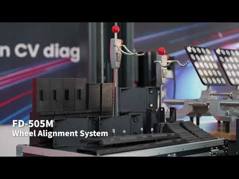 Introduction to the FCAR FD 505M Suspended Wheel Aligner for 2 Post Car Lifts