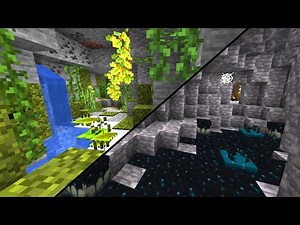 I recreated the Minecraft 1.17 Caves & Cliffs Update!