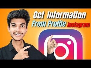 Get Information From Instagram Profile - ⚡ Gather Basic information