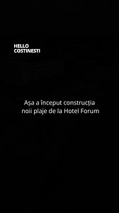 28K views · 579 reactions | Cum a început transformarea plajei de la Hotel Forum din Costinești ️ | Hello Costinești | Facebook