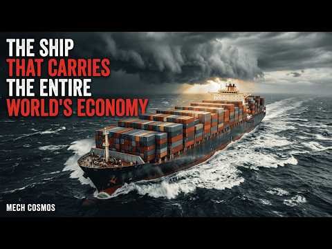 The Ship That Carries Everything You Own — How a Container Ship Actually Works | Mech Cosmos