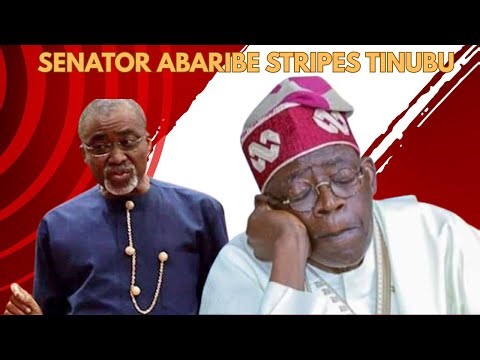 Senator Abaribe Stripes Tinubu
