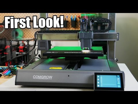 COMGROW T300 3D Printer Unboxing, Set Up, and First Impressions