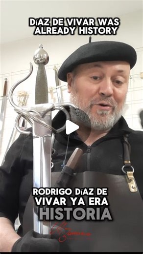Espadas Mariano Zamorano on Instagram: "Descubre la fascinante historia de la Espada Colada del Cid, una leyenda que perdura en el tiempo. Símbolo de honor y valentía, enciende la llama de la historia. Únete a mí en este viaje épico al pasado, donde el legado cobra vida. Descubre el poder detrás del mito. - Discover the fascinating history of El Cid's Colada Sword, a legend that endures through time. A symbol of honor and bravery, it ignites the flame of history. Join us on this epic journey to