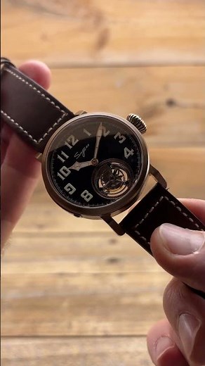 Sugess Bronze Pilot Toubillon Mini Watch Review #shorts