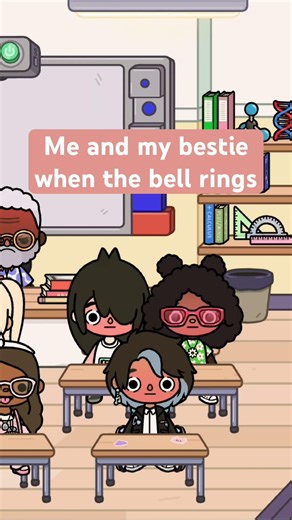 Meet my Bestie when the school bell rings #tocaboca ‪@ambers_toca1‬
