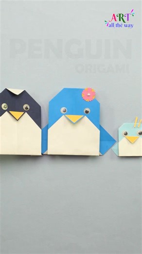 Make this adorable Penguin Origami using simple paper folding techniques 🐧📄 Perfect for kids’ craft activities, winter-themed decor, school projects, and fun DIY sessions ❄️🎒 This easy origami penguin is beginner-friendly, budget-friendly, and super cute for handmade decorations 💕 Use black, white, and orange paper to create a realistic and aesthetic paper penguin for your craft collection ✨ A must-try paper folding idea for animal lovers and origami fans! 💬 Comment CRAFT to get the full vi