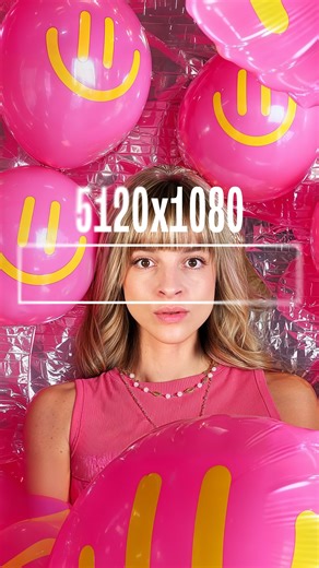 Ariane ☻︎ on Instagram: "Of course I had to jump on the new 5120x1080 wide-angle Reel trend 🤓 What’s funny is — when I was in Amsterdam with Adobe, I was just talking with other video creators about how we all come from a world where 16:9 horizontal is the “natural” format. That’s what feels cinematic, that’s literally how our eyes are built 👀 — while on social media, everything is forced into vertical. I even said back then that I wanted to start re-editing some of my Reels into horizontal — 