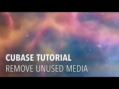 Cubase Tutorial - Remove Unused Media