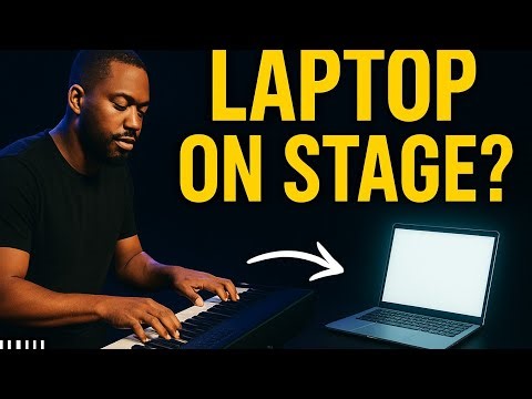 Why laptop on stage ?
