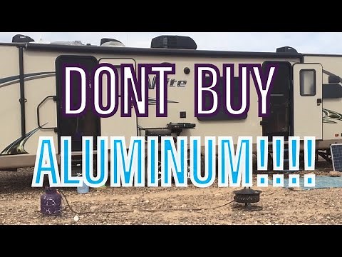 DONT BUY ALUMINUM FRAME TRAILER IF. Ep135