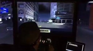 1.3K views · 89 reactions | HPD officers are participating in POST mandated Code-3 simulation training this month. Don't be the blue car friends!! Pull to the right when you see the lights and hear the sirens. Luckily this officer has catlike reflexes and there was no virtual collision. Phew!  | Hawthorne Police | Facebook
